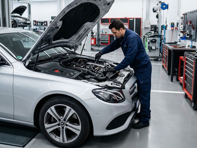 Mercedes repair specialists in Dubai