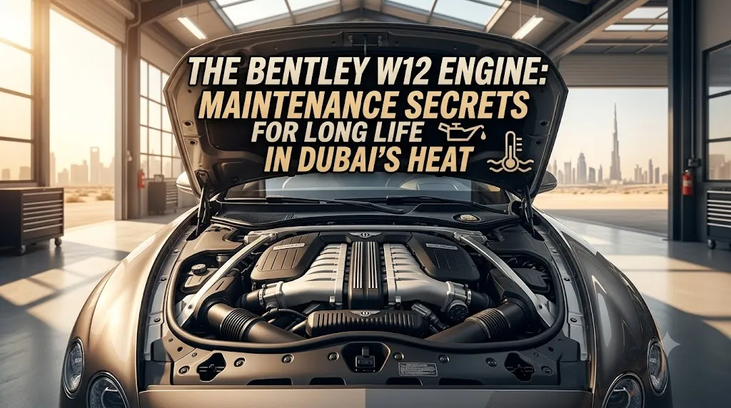 The Bentley W12 Engine Maintenance Secrets for Long Life in Dubai's Heat