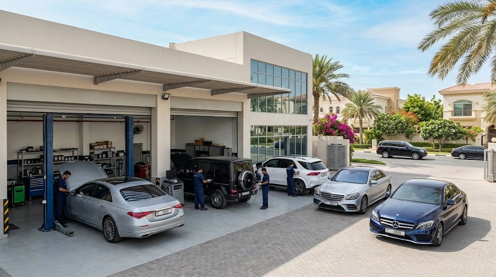 Mercedes-Benz repair and service specialist for Emirates Hills, Dubai